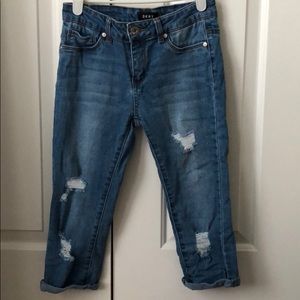 Girls DKNY Capri Jeans